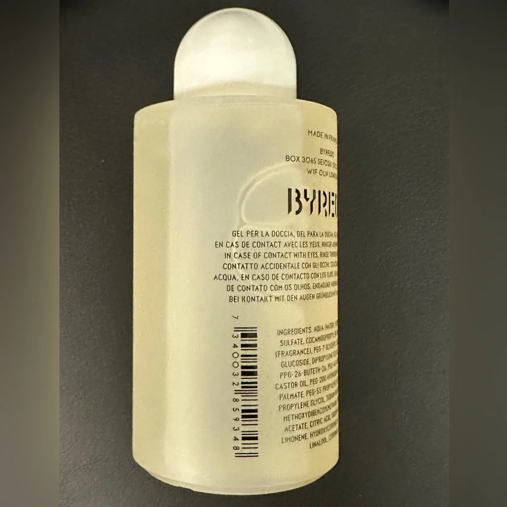 BYREDO LA TULIPE 7.6 OZ BODY WASH (BRAND NEW, NEVER USED)